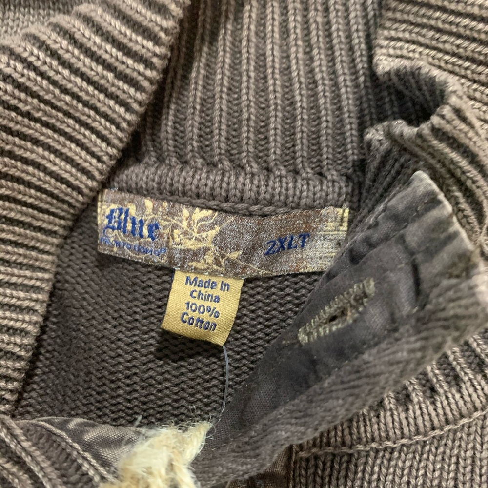 Blue Pronto Uomo Brown Sweater - Picture 4 of 6